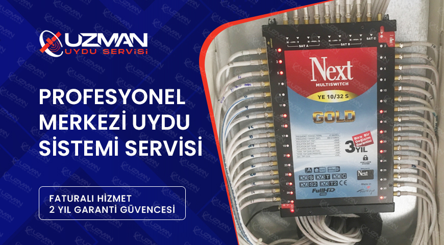 Uzman Uydu Servisi Merkezi Uydu Sistemi