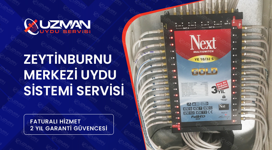 Zeytinburnu Merkezi Uydu Sistemi Servisi